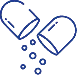 Supplement powder manufacturing icon